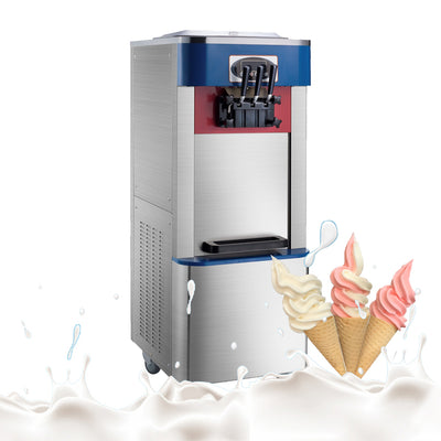 AXOSPRO BQL-838Y Soft Serve Machine - Commercial Soft Serve Ice Cream Machine for Cafes and Restaurants