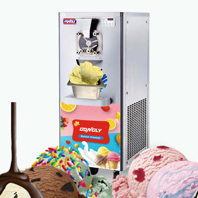 AXOSPRO BQL-H18S Hard Ice Cream Machine - Professional Hard Ice Cream Batch Freezer for Gelato and Parlors