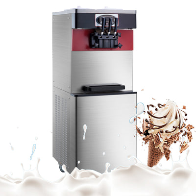 AXOSPRO BQL-S33A Soft Serve Machine - Commercial Soft Serve Ice Cream Machine for Cafes and Restaurants