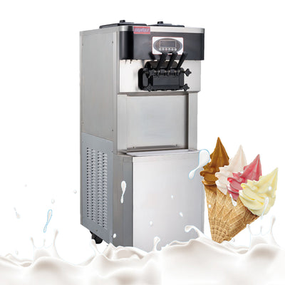 AXOSPRO BQL-S33W Soft Serve Machine - Commercial Soft Serve Ice Cream Machine for Cafes and Restaurants