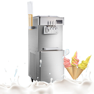 AXOSPRO BQL-S48-1 Soft Serve Machine - Commercial Soft Serve Ice Cream Machine for Cafes and Restaurants