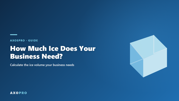 How Much Ice Does Your Business Need? Commercial Ice Machine Sizing Guide
