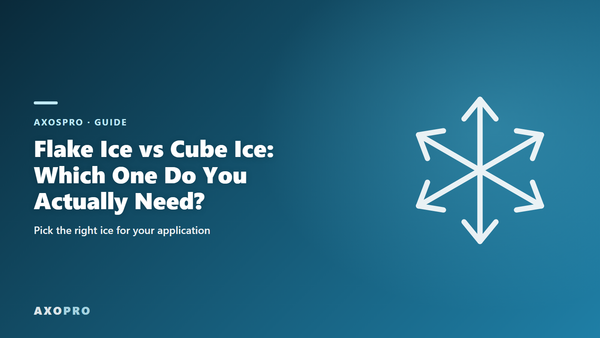 Flake Ice vs Cube Ice: Which One Do You Actually Need?