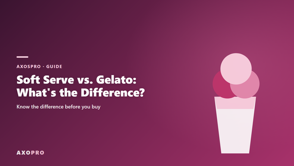 Soft Serve vs. Gelato: What's the Difference?