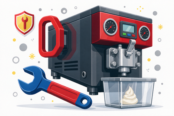 Commercial Ice Cream Machine Warranty & Service: What to Check Before You Buy