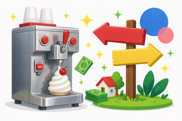 Commercial Soft Serve Machine: Rent or Buy?