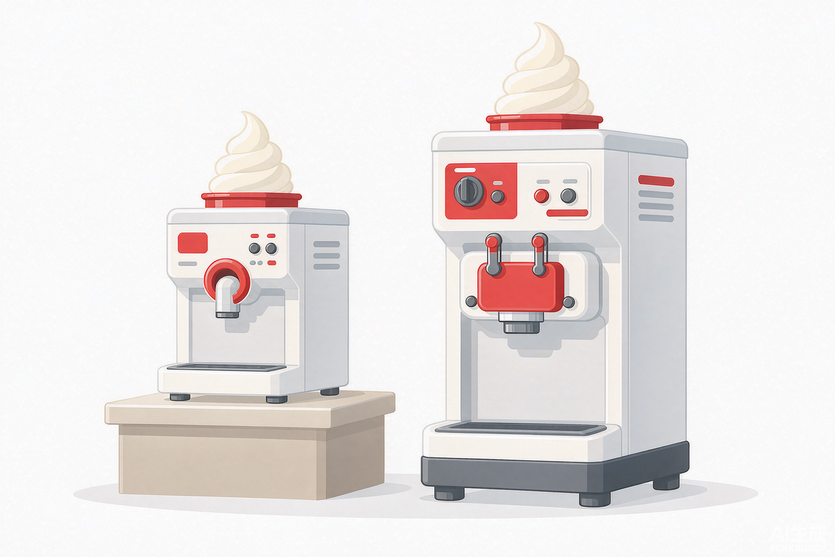 Countertop vs Floor-Standing Soft Serve Machine: Which Should You Buy?