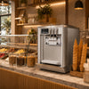 AXOSPRO BQL-808-1 Intelligent Desktop Soft Serve Machine - Compact Single-Flavor Countertop Ice Cream Maker for Bars and Convenience Stores