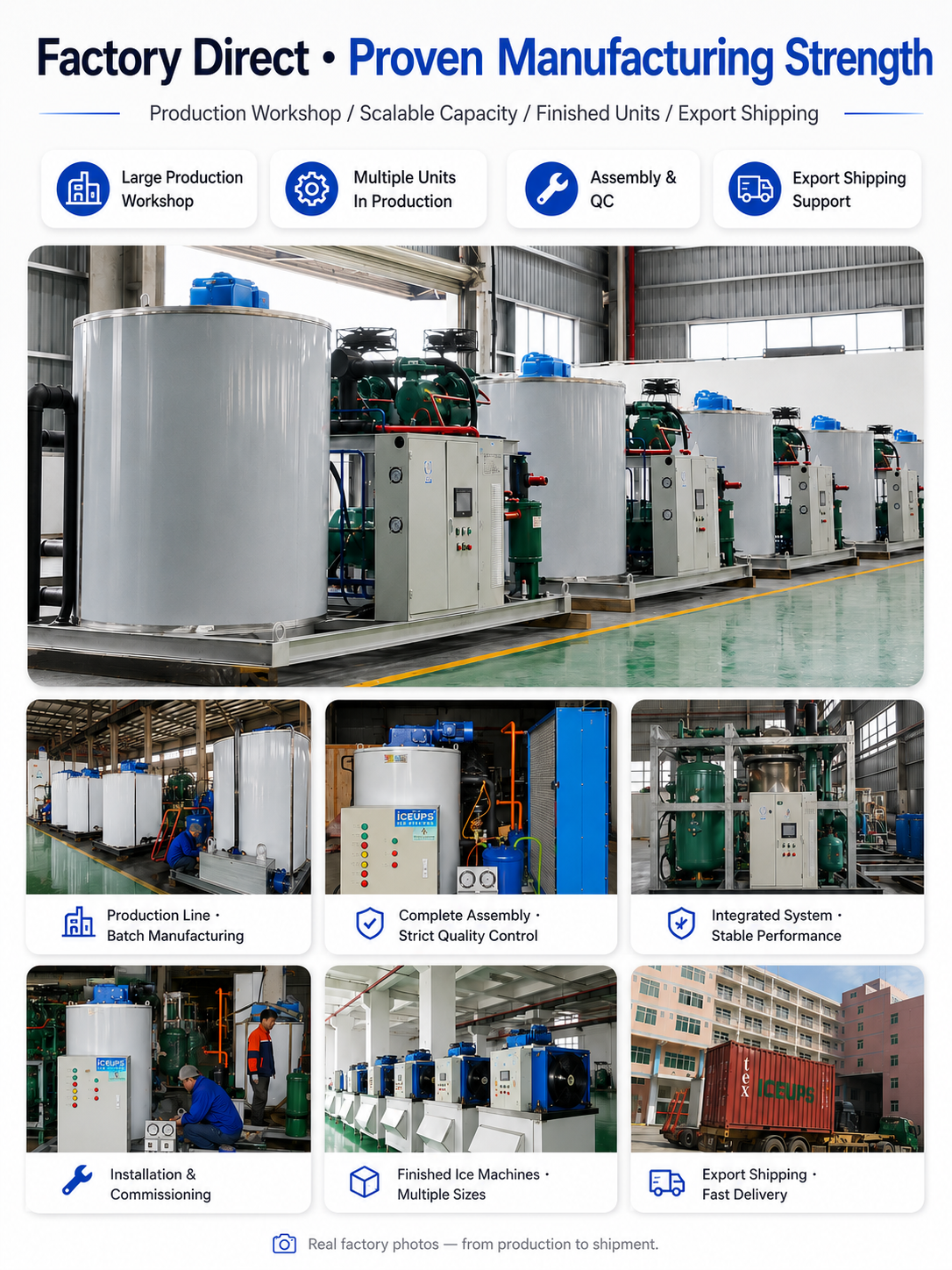 AXOSPRO Commercial & Industrial Flake Ice Machine - 300/500/1000KG/24h detail image 13