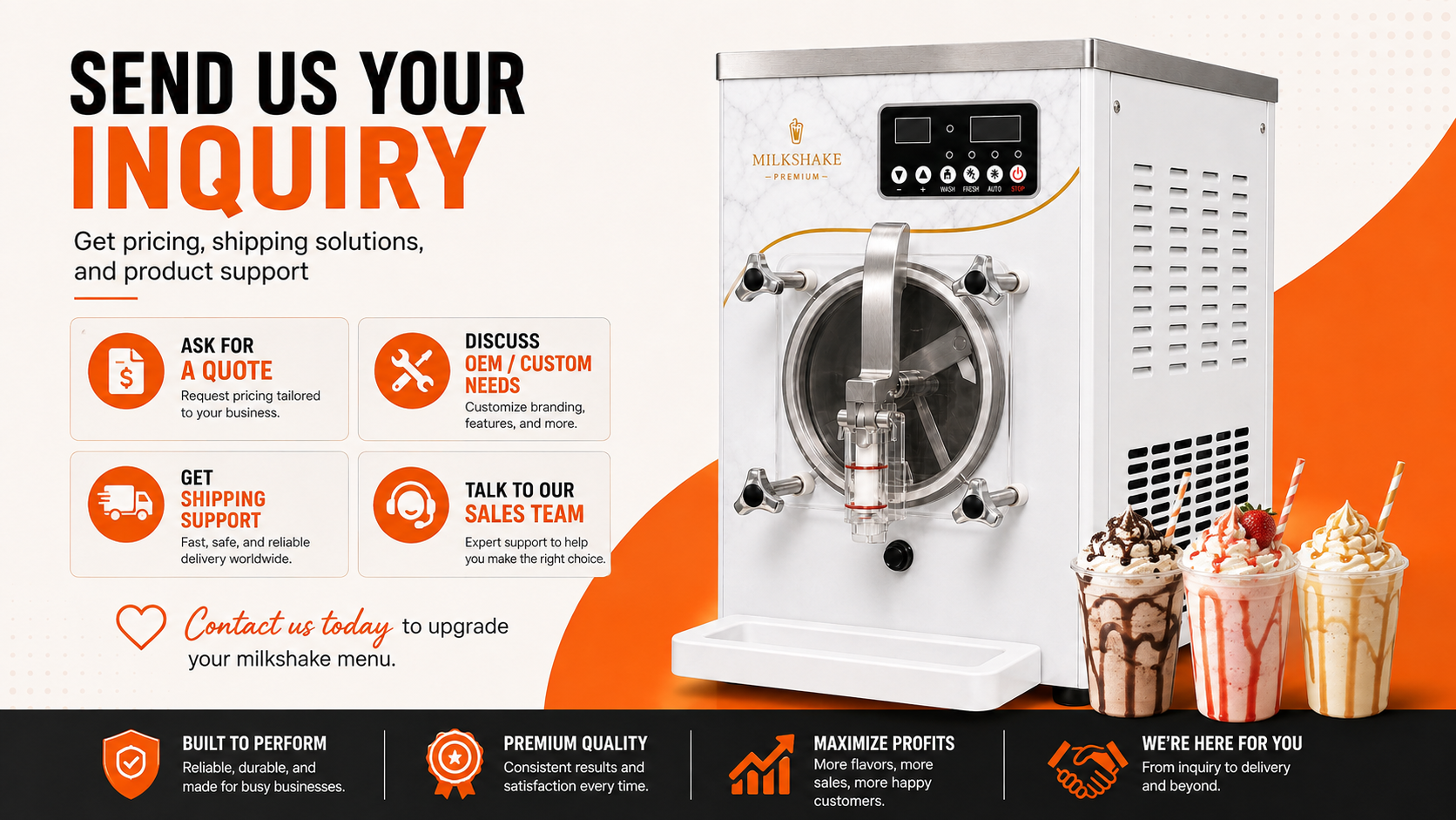 Axospro Commercial Milkshake Machine detail image 16