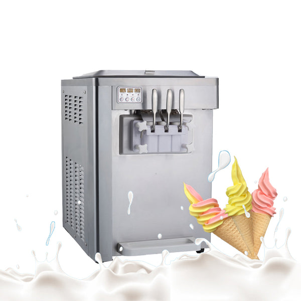 AXOSPRO BQL-808-2 Soft Serve Machine - Commercial Soft Serve Ice Cream Machine for Cafes and Restaurants