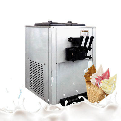 AXOSPRO BQL-808-7 Soft Serve Machine - Commercial Soft Serve Ice Cream Machine for Cafes and Restaurants