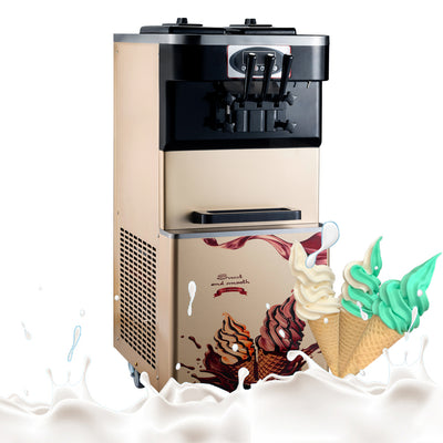 AXOSPRO BQL-838F Soft Serve Machine - Commercial Soft Serve Ice Cream Machine for Cafes and Restaurants