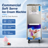 AXOSPRO BQL-920 Commercial Soft Serve Ice Cream Machine - High-Output Dual-Flavor Countertop Maker for Cafes and Dessert Shops