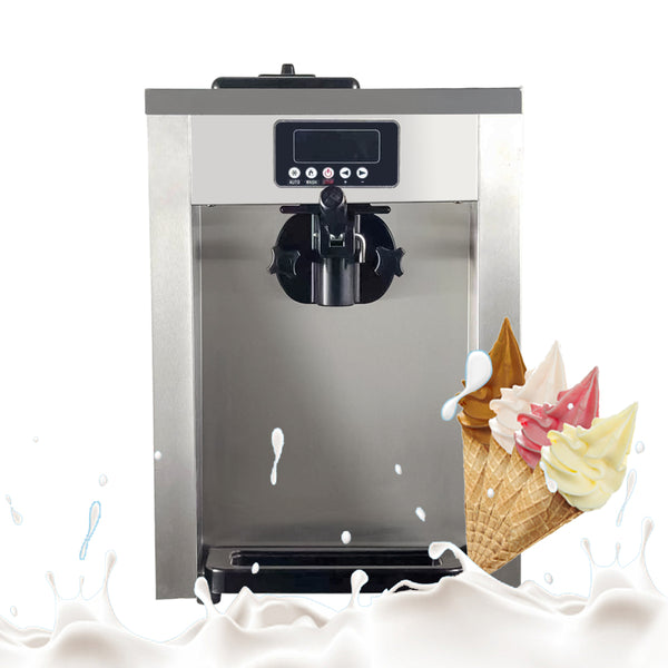 AXOSPRO BQL-A11-2 Soft Serve Machine - Commercial Soft Serve Ice Cream Machine for Cafes and Restaurants