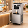 AXOSPRO BQL-A22-1 Floor-Standing Soft Serve Ice Cream Machine - Heavy-Duty Triple-Flavor Maker with Pre-Cooling for Restaurants and Ice Cream Parlors