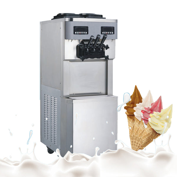 AXOSPRO BQL-S36W Soft Serve Machine - Commercial Soft Serve Ice Cream Machine for Cafes and Restaurants